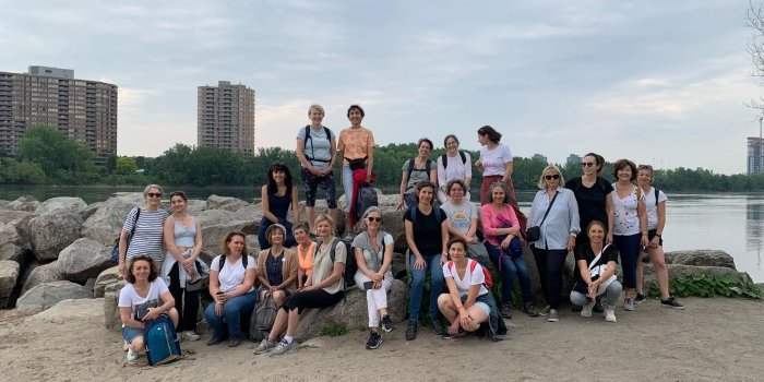 Marche au fil de l'eau