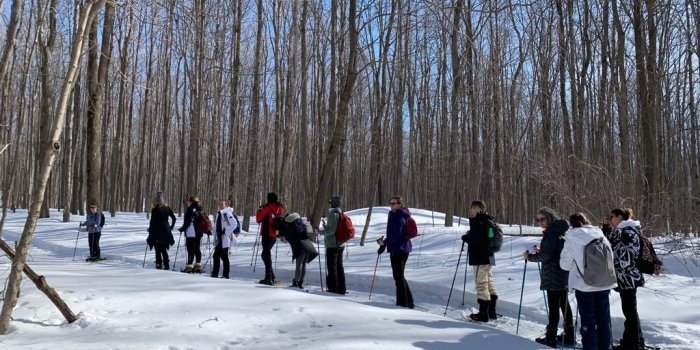  Spéciale pleine nature : Raquettes au mont Rigaud