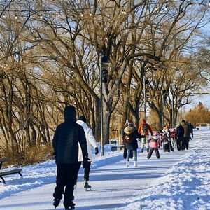 Patinage au Parc Jean Drapeau