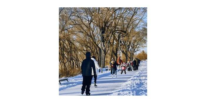 Patinage au Parc Jean Drapeau