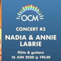 Sortie culturelle Online : Orchestre classique de Montréal - Flutiste et Guitariste Nadia & Annie Labrie