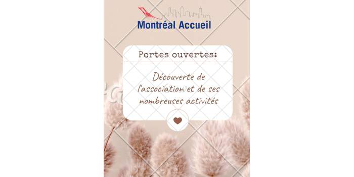 Portes Ouvertes Montréal Accueil
