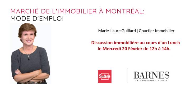 Atelier Sutton : Le Marché de l'immobilier à Montréal